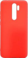 Evelatus Soft Touch Back Case For Xiaomi Redmi 9 Red