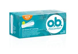 O.B. tamponai PRO COMFORT SUPER, 32 vnt.