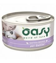 Oasy konservai su žuvimi kačiukams : Pakuotė konservas - 85 g