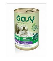 Oasy Adult Turkey konservai su kalakutiena suaugusiems šunims : Pakuotė konservas - 400 g