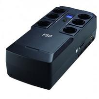 ups 600 w - FSP UPS Nano FIT 600 600 VA, 360 W, 220 V, 180~270 V - 1 nuotrauka