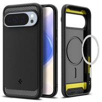 Spigen "Rugged Armor MagSafe Case for Google Pixel 10 Pro XL" Matinė juoda (Matte Black)