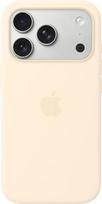 iphone 17 silicone case - Apple iPhone 17 Pro Silicone Case with MagSafe - Vanilė (Vanilla) - 1 nuotrauka