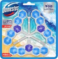 domestos - Domestos Power 5 Ocean, WC valiklis-gaiviklis, 3 x 55 g - 1 nuotrauka