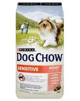 suaugusiojo salmas - Purina Dog Chow Adult Sensitive su lašiša 14 kg - 1 nuotrauka