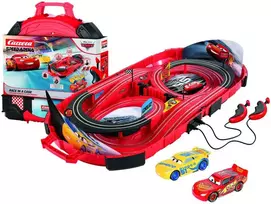 trasa lenktyniu - Carrera Speed Arena Disney Pixar Cars, raudona (Red) - 1 nuotrauka