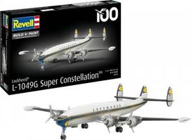 lektuvu modeliukai - Revell Lockheed L.1049G Super Constellation Lufthansa 1:144 03745 - 1 nuotrauka
