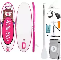 pripuciamas - FunWater Tuxedo Sailor vaikiška irklentė 2,4 m (Rožinė - Pink) - 1 nuotrauka