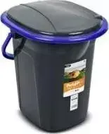 130 - GreenBlue GB320BB Nešiojamas Kelioninis Tualeto Kibiras Juodas (Black) 19L max. 130kg - 1 nuotrauka