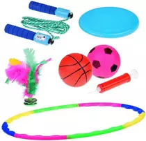 hula hoop - Jokomisiada Sportinis rinkinys 5in1 SP0769 - 1 nuotrauka
