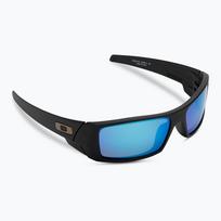 OAKLEY Gascan Matiniai Juodi/Prizm Safyro Polarizuoti Akiniai nuo Saulės