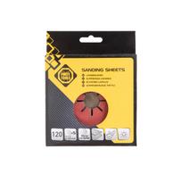 Šlifavimo diskas Forte Tools 120, FIBRA, 120, 12.5 cm x 12.5 cm, Ø 12.5 cm, 5 vnt.