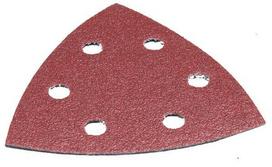 Trikampių perforuotų padų rinkinys Makita, 60, 9.4 cm x 9.4 cm, 10 vnt.