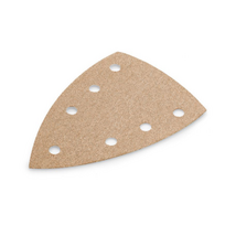 Trikampių perforuotų padų rinkinys P100, 100, 10 cm x 15 cm, 50 vnt.