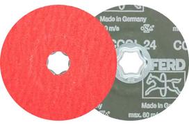 Šlifavimo diskas Pferd Combiclick, 24, 11.5 cm x 11.5 cm, Ø 11.5 cm