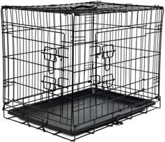voljerai - Funfit Daugiafunkcis metalinis narvas gyvūnams M/L, 44 cm - 1 nuotrauka