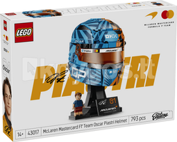 LEGO Editions McLaren Mastercard F1 komandos Oscar Piasri šalmas 43017