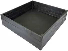 medines pakeltos lysves - Pakelta lysvė 4IQ, juoda (Black), 100 x 100 x 27 cm - 1 nuotrauka