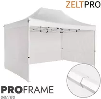 Prekybinė palapinė Zeltpro PROFRAME, 3x4,5 m, balta (White)