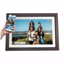 Denver Frameo PFF-1040DW 10.1", Tamsus medis (Dark Wood)