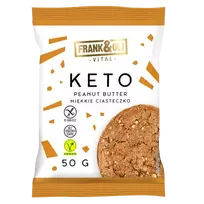 Sausainiai FRANK&OLI Keto žemės riešutų sviesto, 50 g