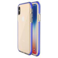 Takeme "Colour Frame Back Case iPhone X / XS" Blue
