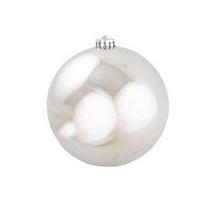 Eglės žaisliukas Christmas Touch, sidabrinis, 20 cm