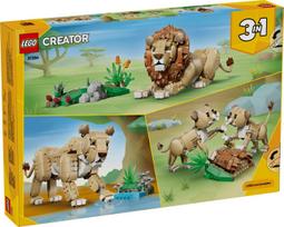 senukai lego - LEGO CREATOR 3 IŠ 1 Laukiniai gyvūnai: Didysis liūtas 31386 - 17 nuotrauka