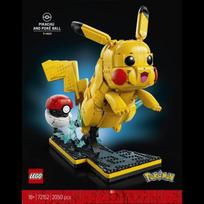 LEGO POKÉMON Pikachu ir Pokéball 72152