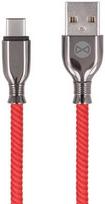 Forever Tornado USB To USB Type-C Cable 1m Red