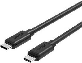 y usb - Unitek Y-C477BK USB Type-C Cable 1m Black - 1 nuotrauka