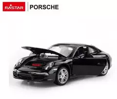 zaislai automobiliai - Rastar RC automobilis Porsche 911, Juodas (Black) 1:24 - 1 nuotrauka