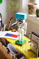 senukai lego - LEGO MINECRAFT Skeletas 21594 - 3 nuotrauka