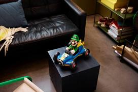 senukai lego - LEGO SUPER MARIO Mario Kart - Luigi ir Mach 8 72050 - 4 nuotrauka