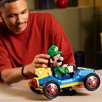 senukai lego - LEGO SUPER MARIO Mario Kart - Luigi ir Mach 8 72050 - 5 nuotrauka