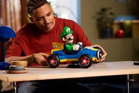 senukai lego - LEGO SUPER MARIO Mario Kart - Luigi ir Mach 8 72050 - 6 nuotrauka