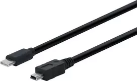 Fuj:tech USB-C į Mini-B laidas, 3m