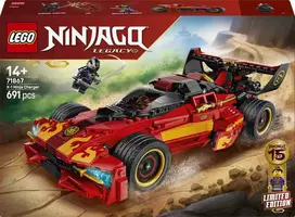 senukai lego - LEGO NINJAGO Ninja lenktynininkas X-1 - 15-osios metinės 71867 - 1 nuotrauka