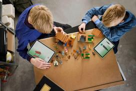 senukai lego - LEGO MINECRAFT Šauklių antpuolis kaime 21596 - 5 nuotrauka