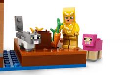 senukai lego - LEGO MINECRAFT Šauklių antpuolis kaime 21596 - 7 nuotrauka