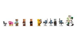 senukai lego - LEGO MINECRAFT Šauklių antpuolis kaime 21596 - 10 nuotrauka