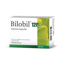 BILOBIL 120 mg, kietosios kapsulės, N60
