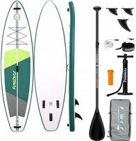 zalia - FunWater SUP irklentė SUPFW69A 3,35m (žalia-balta) - 1 nuotrauka