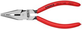 Replės kombinuotosios/smailios Knipex 08 21 145 SB, 8 mm, 145 mm