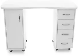 rasomasis stalas 80 - Activeshop Rašomasis stalas 2027 Baltas (White) - 1 nuotrauka