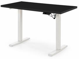 ermitazas stalai - Halmar B/54 Reguliuojamo aukščio rašomasis stalas Juodas (Black) / Baltas (White) - 1 nuotrauka