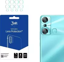 pleveles aparatas - 3MK 3MK Lens Protect Infinix Hot 20 Camera lens protection 4pcs - 1 nuotrauka