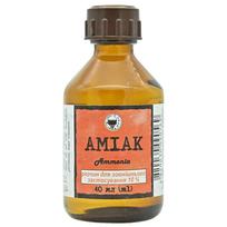 AMIAK odos tirpalas 10 % amoniakas, 40 ml