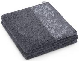 AmeliaHome Crea Towel Charcoal 50x90cm
