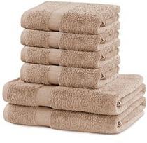 DecoKing Marina Towel Set 6pcs Beige